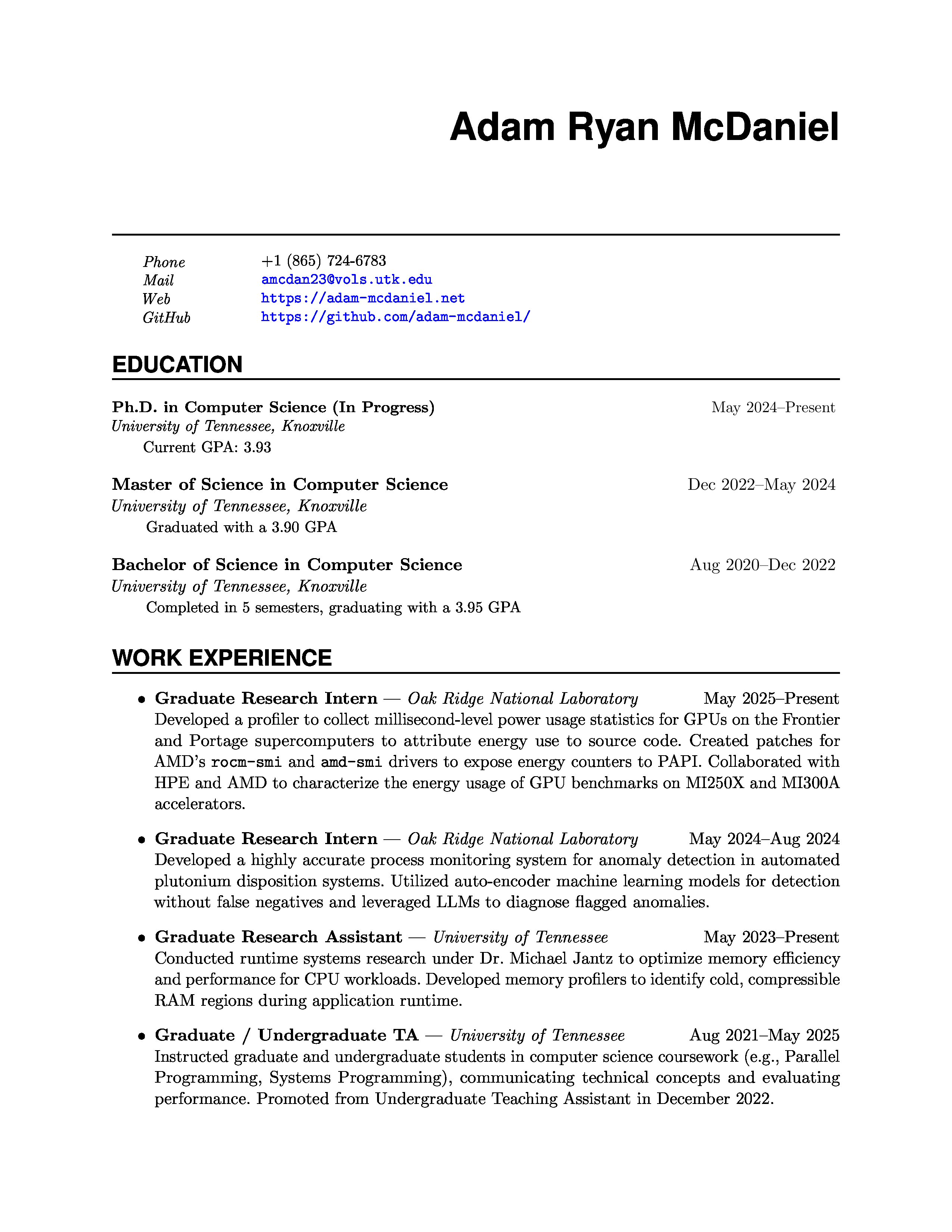 Resume